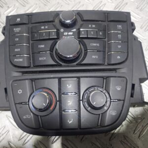 Panou comanda casetofon climatronic cod 13346043 Opel Meriva 2