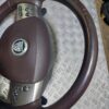 Volan piele cu padele comenzi si airbag in 3 spite Jaguar XF an 2011