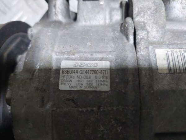 Compresor clima AC BMW Seria 5 F10 2.0 diesel cod motor N47D20C cod 64529223694