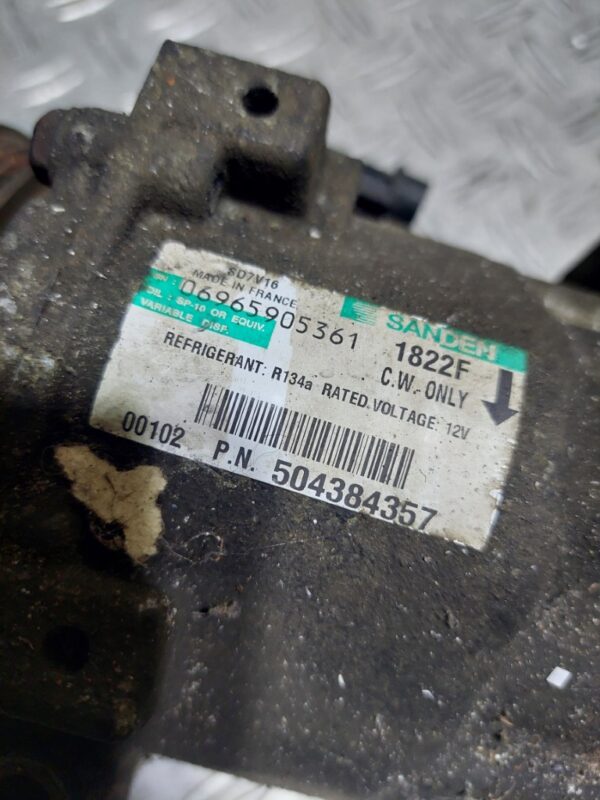 Compresor AC clima cod 06965905361 504384357 Peugeot Cirtoen Fiat 2.3 HDI