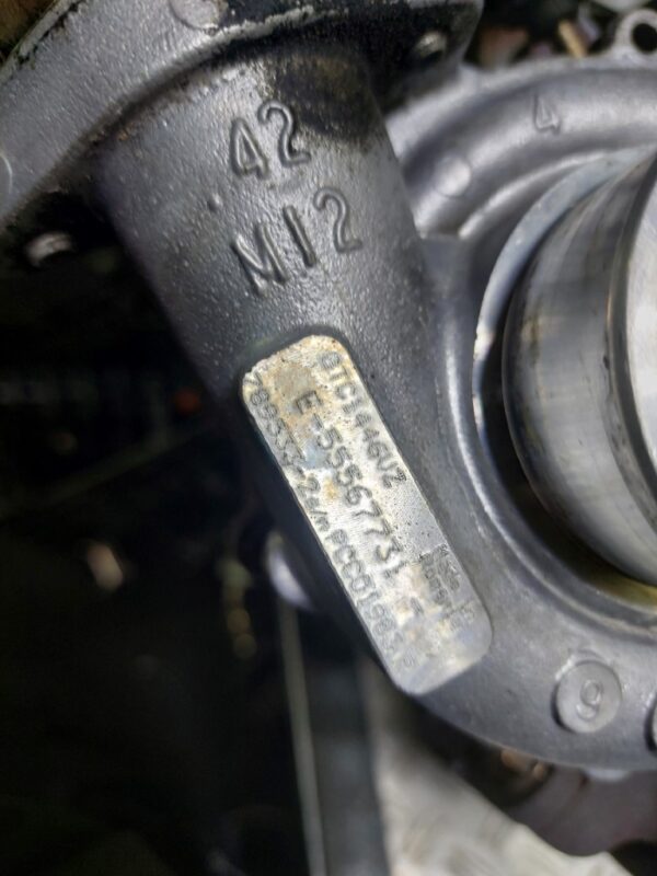 Turbina Opel Astra J cod motor A17DTE cod 55567731