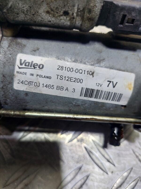 Electromotor Peugeot 1.0 VVT-i motor CFB 1KRB52 cod 28100-0Q110
