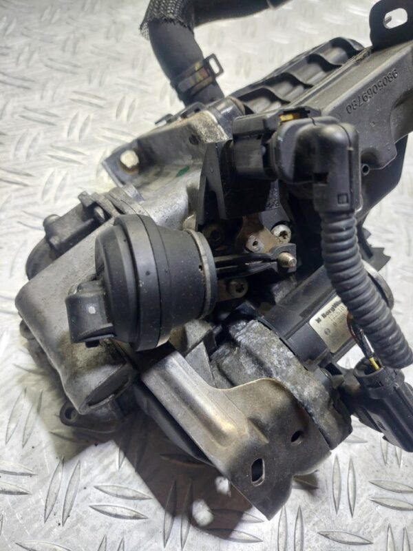 Racitor gaze cu EGR Peugeot Citroen 2.0 HDi cod 9807593080-01