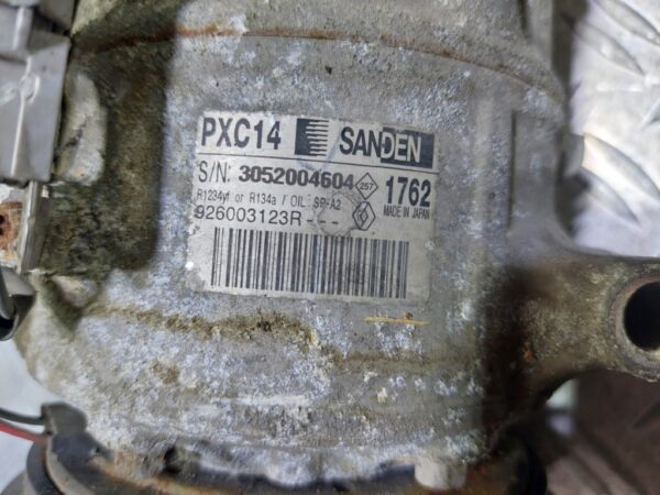 Compresor AC Renault Nissan 1.5dci euro 6 K9K646 cod 926003123R (copie)