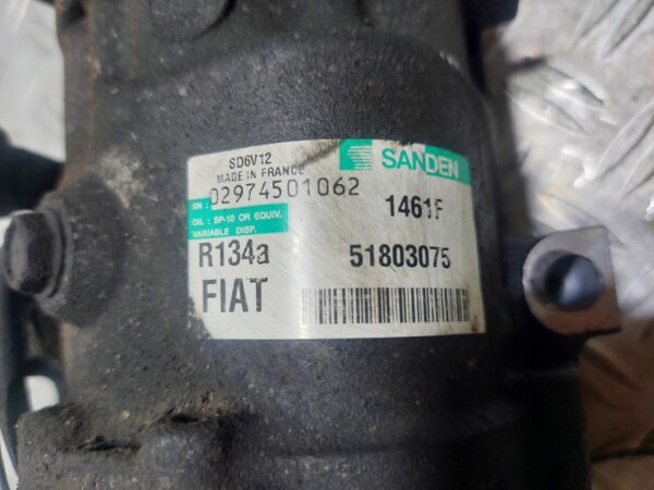 Compresor AC  Fiat Doblo Punto 1.3 multijet 2011 cod 51803075