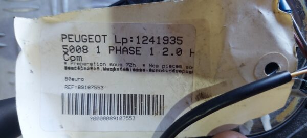 Bloc lumini cu manete si spira airbag Peugeot 3008 cod 96663613XT