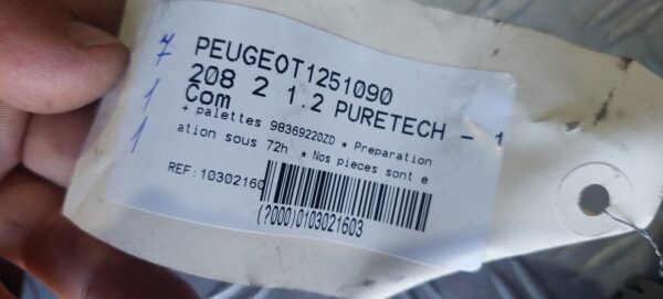 Bloc manete semnalizare stergator parbriz tempomat padele spira Peugeot 3008 2 2016 - 2020 cod 96756731ZD
