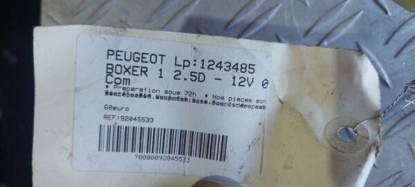 Bloc lumini cu manete si spira airbag Peugeot Boxer