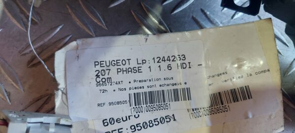 Bloc lumini cu manete si spira airbag PEUGEOT 207 2008 cod 96657274XT