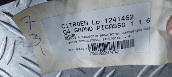 Bloc lumini cu manete si padele Citroen C5 cod: cod 96627927XT
