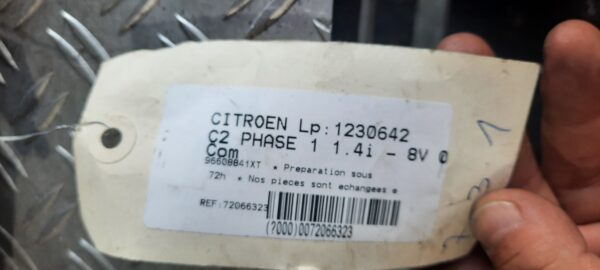 Bloc lumini cu manete si spira airbag Citroen C2 cod 96608841XT