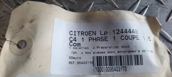 Bloc lumini cu manete Citroen C4 Picasso cod 96655323XT