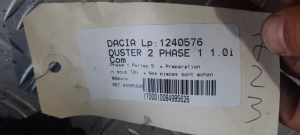 Bloc lumini cu manete si spira airbag Dacia Duster 2019 cod 255540638R