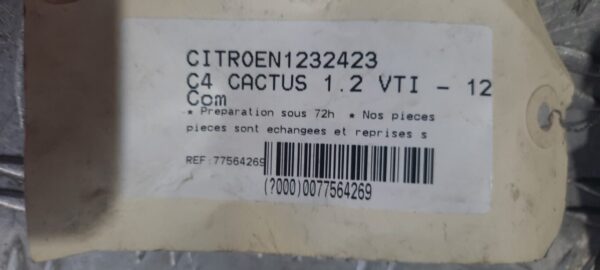 Bloc lumini cu manete si spira airbag Citroen C4 Cactus cod 98046101ZD