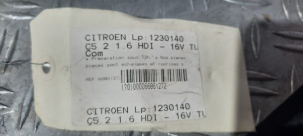 Bloc lumini cu manete Citroen C5 cod 96655323XT