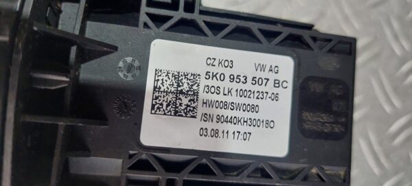 Bloc lumini cu manete si spira volan Volkswagen Golf V cod 5K0 953 507 BC