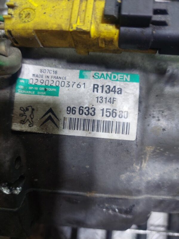 20250725_180252-rotated-1.jpg Compresor clima AC Citroen C6 2.7 diesel cod motor UHZ cod 9663315680
