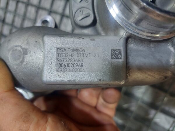 Turbina FORD Fiesta Mk6 1.5 TDCI cod motor UGJC cod 9673283680