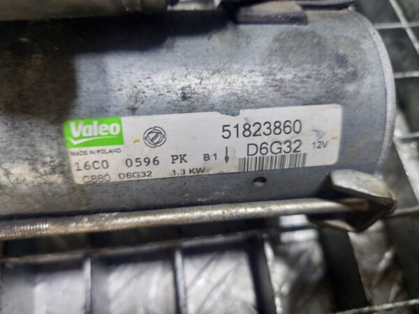 Electromotor Fiat Fiorino 1.3 multijet cod motor 199A2000 cod 51823860