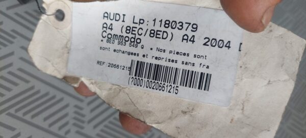 Bloc lumini cu manete Audi A4 (8EC/8ED) 2004 Cod 4F0953549A
