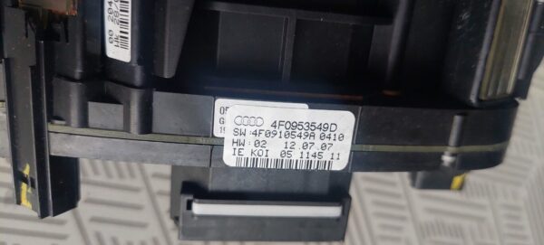 Bloc lumini cu manete si spira volan Audi A6 C6 2.0 TDI Cod 4F0953549D