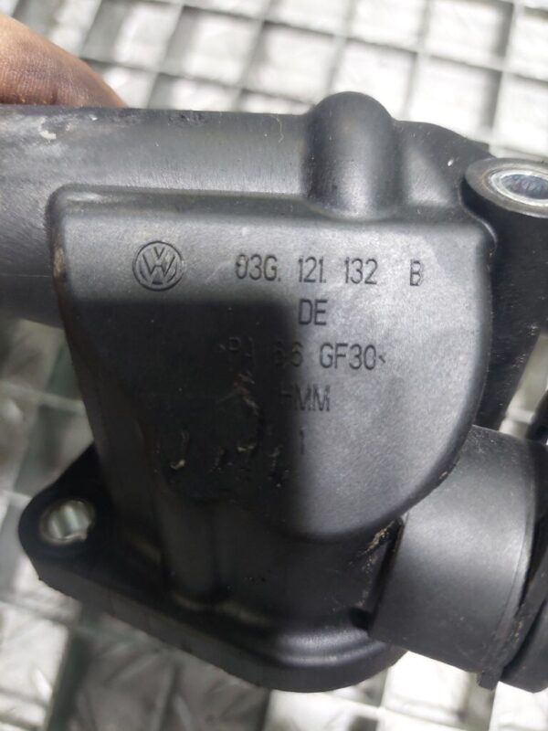 Flansa lichid racire Audi A3 Hatchback (8P1) 1.9 TDI BMM cod 03G121132B