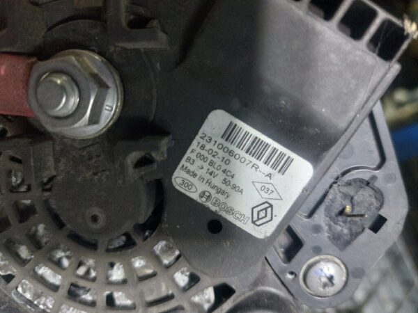 Alternator RENAULT Clio IV Hatchback (BH) 0.9 TCe 90 (BHNF) cod 231006007R