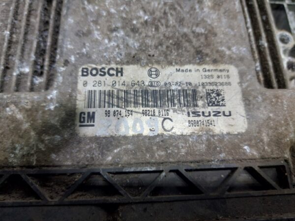 20250930_181802.jpg Calculator Motor ECU Opel Astra GTC 1.7 CDTI Euro 4 cod 98074154