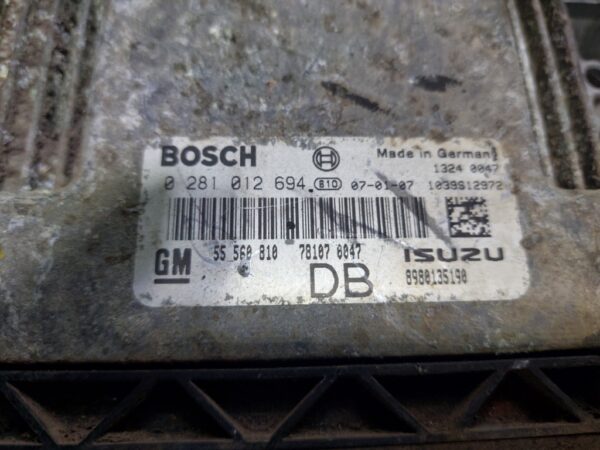 Calculator Motor Ecu Opel Astra H 1.7 CDTI cod 0281012694 55560810