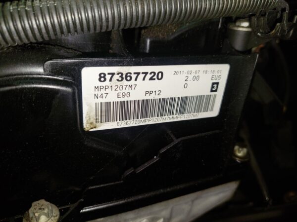 20251013_145038.jpg Motor complet fara anexe Bmw Seria 3 E90 2.0 D N47D20C
