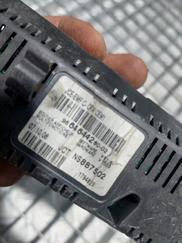 Display bord Citroen C3 II Facelift  cod 9664644280
