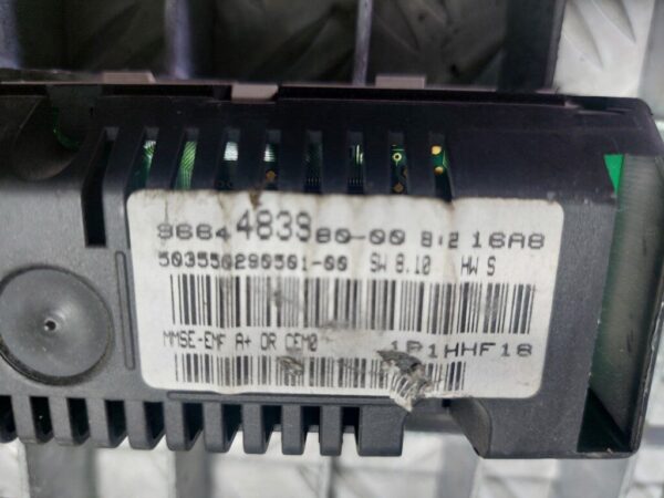 Display bord Peugeot 308 I (4A_, 4C_) cod 9664483380