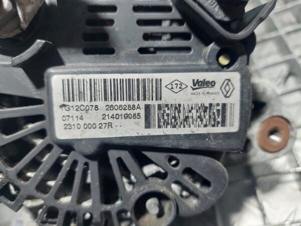 Alternator Dacia Duster 1.5 dCi cod motor K9K656 cod 231000027R / 214019085