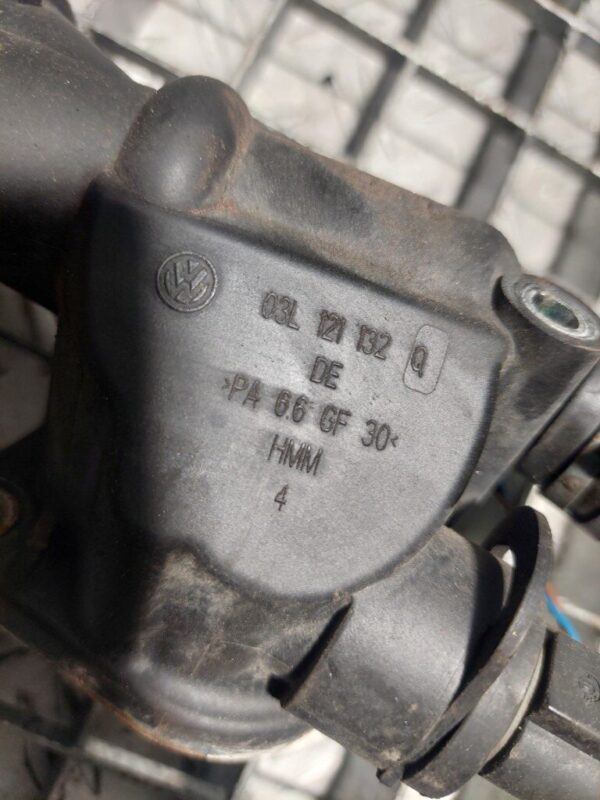 Flansa lichid racire Volkswagen Passat CC (357) 2.0 TDI cod motor CBD cod 03L121132Q