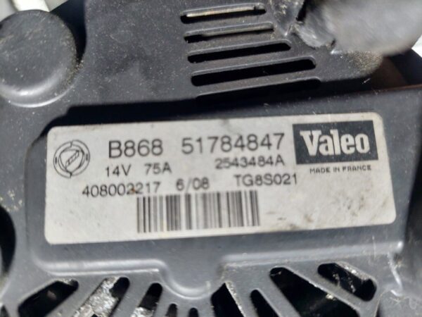 20251113_172127-rotated-1.jpg Alternator Fiat Punto II 1.3M-Jet cod motor 188A8000 cod 51784847