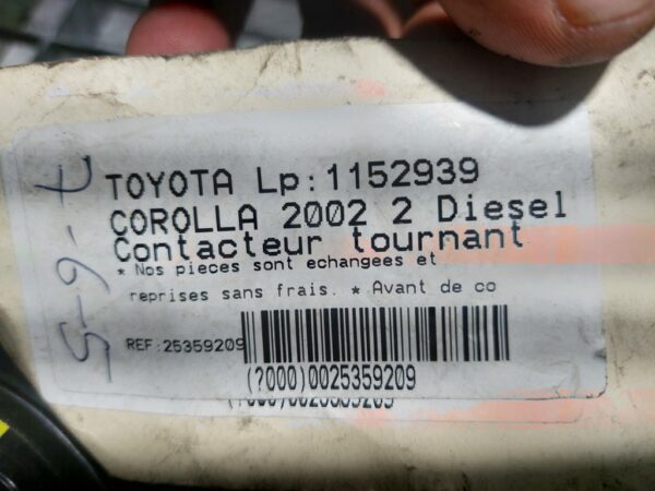 20251113_181027.jpg Spira airbag Toyota Corolla 2.0 D