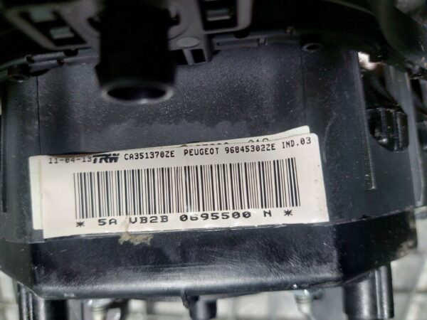 Airbag volan Peugeot 3008 1.6 HDi MT cod 96845302ZE