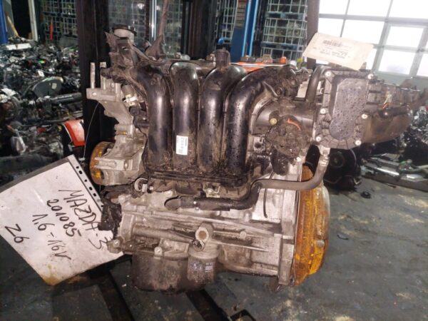 Motor fara anexe Mazda 3 1.6 i 16 V cod Z6