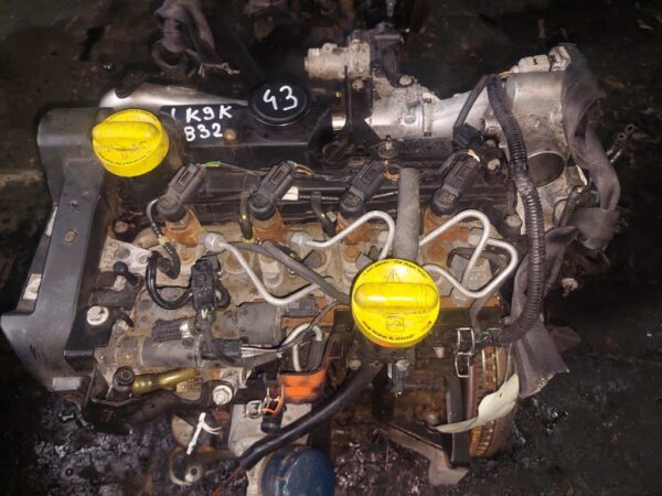 Motor fara anexe Renault Scenic 2 1.5 dCi 106 cp cod motor K9K832