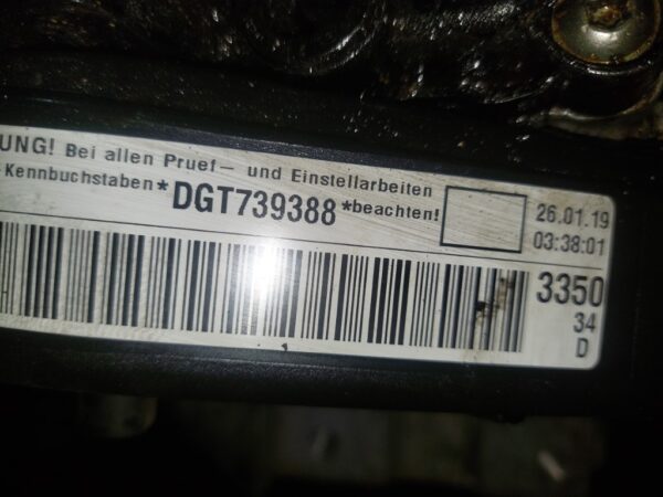 Motor fara anexe VW Golf 7 1.6 TDI cod motor DGT