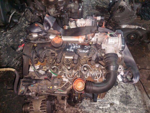 Motor fara anexe Dacia Duster 1.5 DCI 4x4 110 Cp 2012 cod motor K9K J898