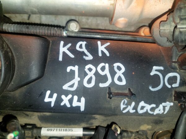 Motor fara anexe Dacia Duster 1.5 DCI 4x4 110 Cp 2012 cod motor K9K J898
