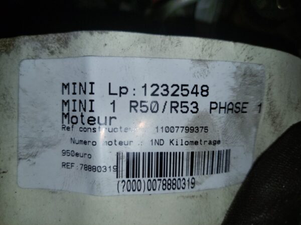 Cutie viteze manuala 6 trepte Mini Cooper (R50, R53) 1.4 D cod 2300-7521757-04