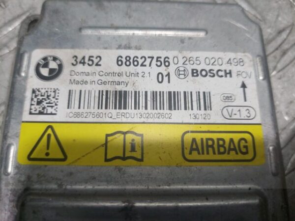 Calculator modul airbag BMW Seria 1 F20 cod 6862756