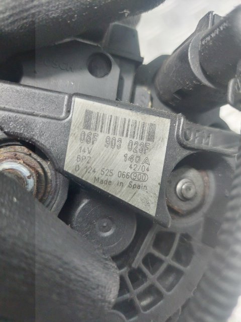 20260214_162120 Alternator VW Touran 1.9 TDI cod motor BRU cod 06F903023F