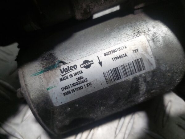 20260219_182706 Electromotor Nissan Micra 1.2 benzina cod motor HR12 cod 1196052A