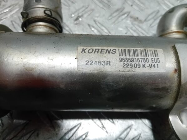 Racitor gaze EGR Peugeot 308 2.0 HDI 2010 cod motor RHF cod 9686916780