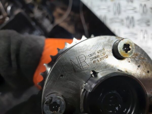 Ax came evacuare Toyota Yaris 3 1.33 Dual VVT-i Euro 5 cod motor 1NRFE cod piesa 13070-47010