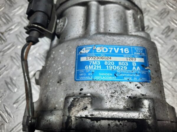 Compresor Aer Conditionat Volkswagen Sharan cod motor AUY EURO 3 cod piesa 7M3820803B