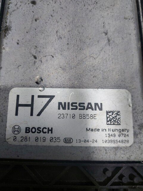 Calculator motor ecu Nissan Qashkai 1.6 dCi /6 Single Turbo cod R9M402 cod piesa 0281019035